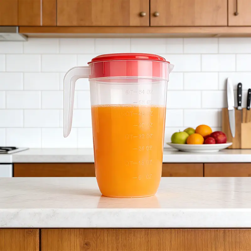 Brocca commerciale in plastica da 2 litri in PP per negozi di bevande