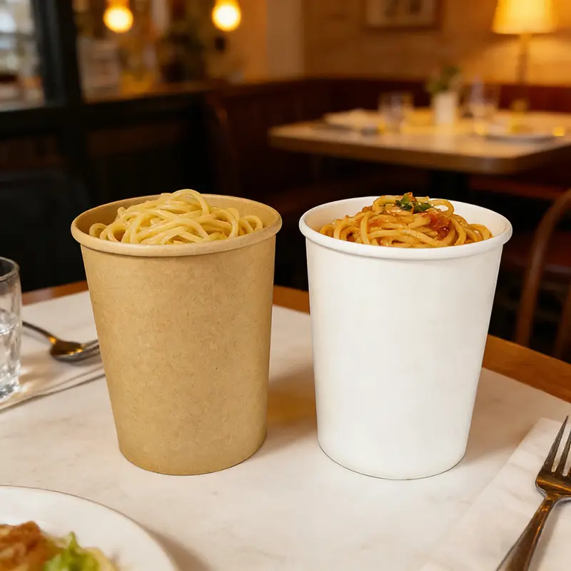 Ciotola di carta per zuppa di carta Kraft da 32 once