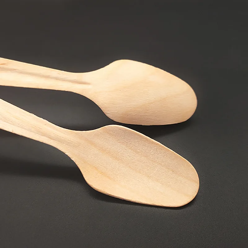 Posate biodegradabili in legno di grado A