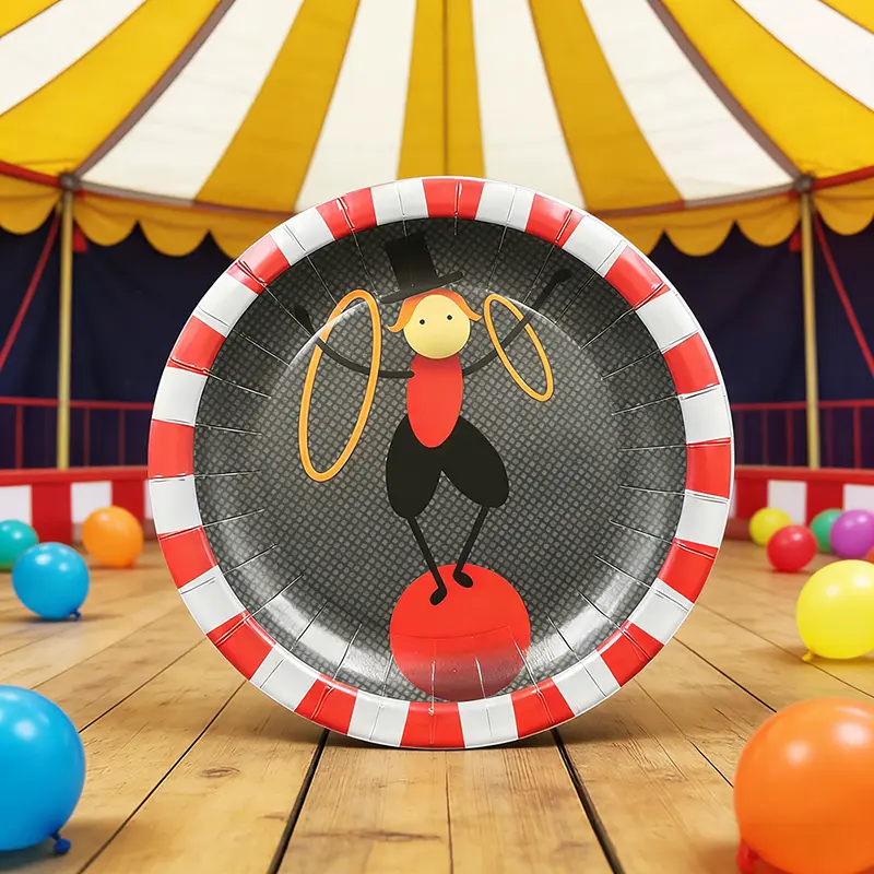 7inch Disposable Round Paper Plate